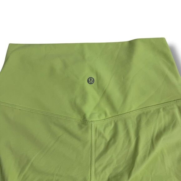 Lululemon Align High-Rise Leggings Neon Yellow Size 8 Buttery Soft Yoga Pants - Picture 5 of 8
